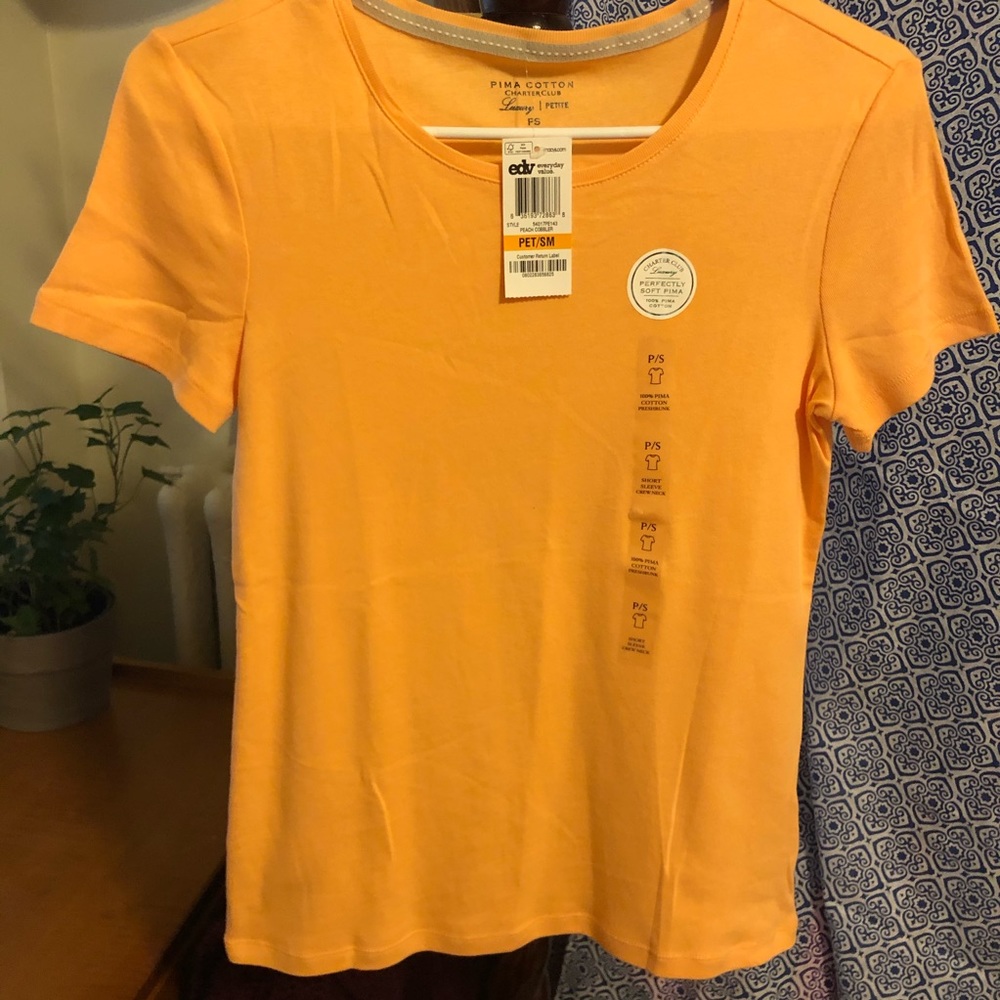 Charter Club New with Tags Petite 💯 % Pima Cotton